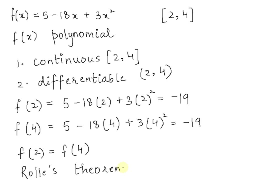 Solved Verify That The Function Satisfies The Three Hypotheses Of