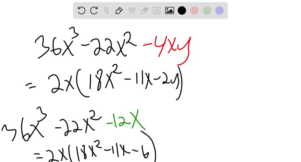 Solved: Which Term Can Be Used In The Blank Of 36x3−22x2− So The 