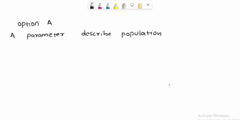 which-of-the-following-is-true-a-parameters-describe-population-characteristics-b-parameters-describe-sample-characteristics-c-the-population-is-a-subset-of-the-sample-d-parameters-must-be-b-3879