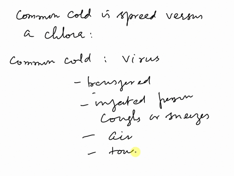 what-is-the-difference-between-how-the-common-cold-is-spread-versus-cholera-66452