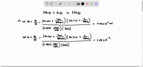 consider-the-reaction-2so2go2g2so3g-a-if-2723-ml-of-so2-reacts-with-1668-ml-of-o2-both-measured-at-324-k-and-49-mbar-what-is-the-limiting-reactant-bwhat-is-the-theoretical-yield-of-so3-cif-1-75465