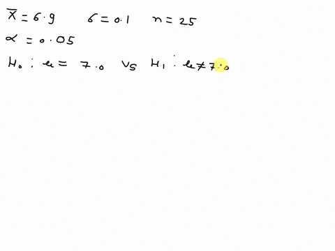 a-random-sample-of-25-cups-from-a-certain-coffee-dispensing-machine-yields-mean-69-ounces-per-cup-use-a-005-level-of-significance-to-test-on-the-average-the-machine-dispense-p-70-ounce-again-56904