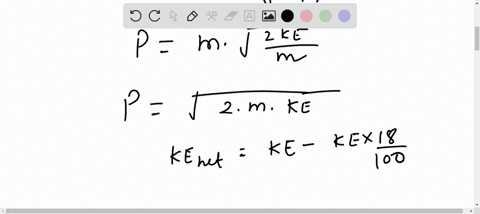 if-the-kinetic-energy-of-a-body-is-reduced-to-18-its-momentum-decreases-to