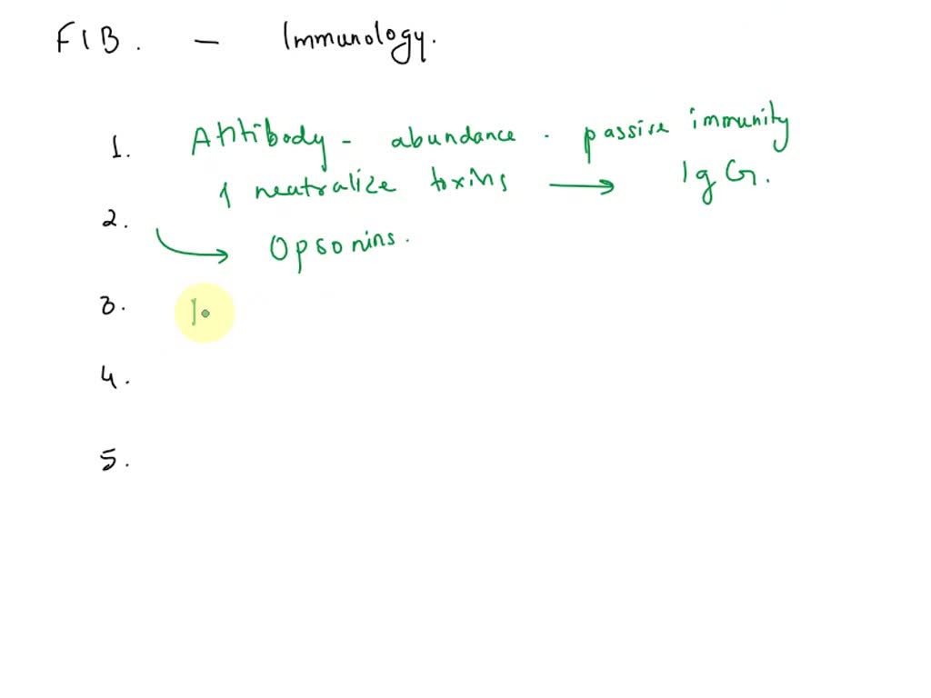 SOLVED 14. Eosinophils phagocytic; arrive first to 15. IgE small