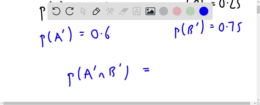 A Company Is Bidding On Two Projects, A And B. The Probability That The ...