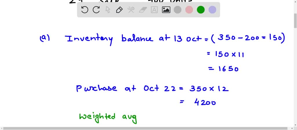 How To Determine Cost Of Goods Sold In A Perpetual Inventory System