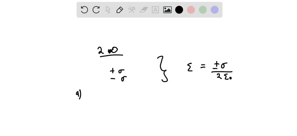 SOLVED: Two infinitely-large flat parallel planes are separated by a ...