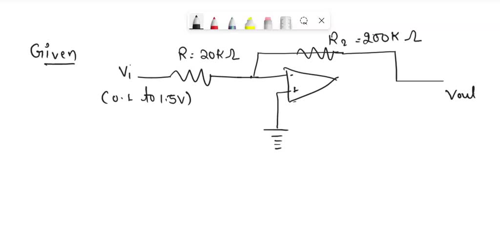 SOLVED: What is the range of the output voltage in the circuit of Fig ...