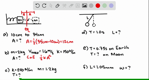 a-mass-attached-to-a-spring-oscillates-back-and-forth-on-a-flat-surface-as-in-figure-1114-of-the-book-if-the-mass-is-moving-back-and-forth-on-the-x-axis-and-its-minimum-x-value-is-100-cm-whi-83964