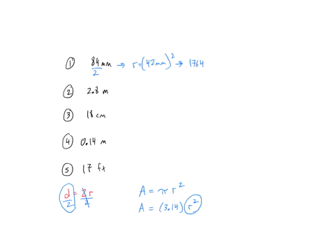 calculate-the-area-given-each-diameter-use-t-314-13-84-mm-2-28-m-3-18-cm-4-014-m-5-17-ft-90055