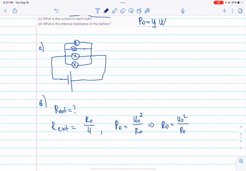 a-battery-with-an-emf-of-120-v-shows-a-terminal-voltage-of-118-v-when-operating-a-circuit-with-four-light-bulbs-each-rated-at-4-w-at-120-v-which-are-connected-in-parallel-a-draw-a-diagram-of-23338