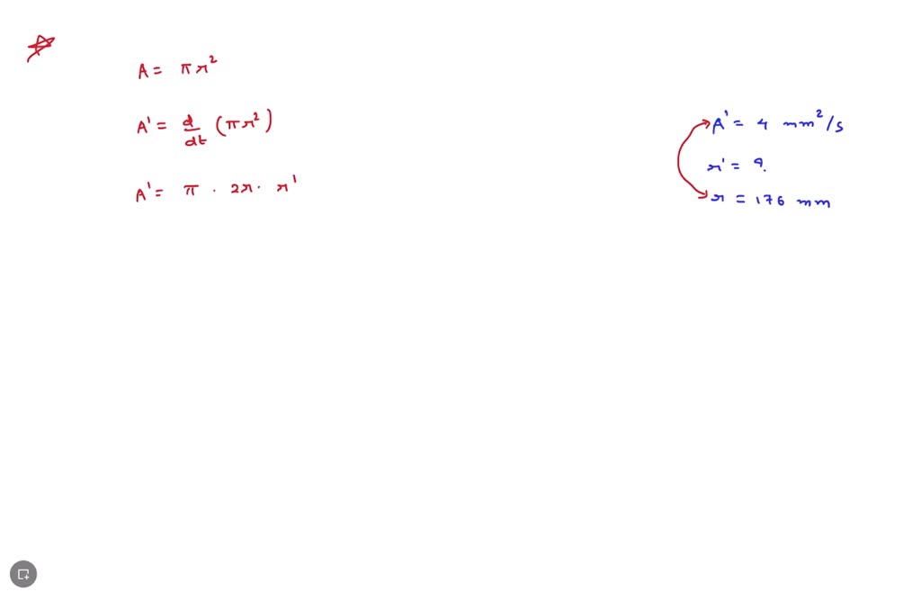 SOLVED: Solve the problem Water is falling on a surface, wetting ...