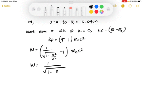 a-how-much-work-must-be-done-on-a-particle-with-mass-m-to-accelerate-it-a-from-rest-to-a-speed-of-0090c-and-b-from-a-speed-of-0900c-to-a-speed-of-0990c-express-the-answers-in-terms-of-mc2-c-16342