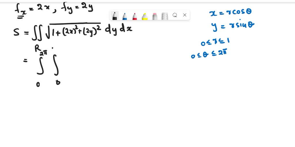 SOLVED Paraboloid R 2 Find The Surface Area Of The Paraboloid Z 1 solved-paraboloid-r-2-find-the-surface-area-of-the-paraboloid-z-1