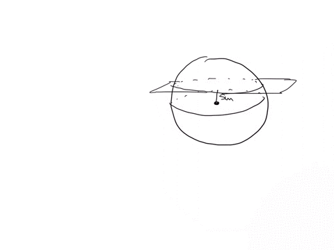 a-plane-5-mathrmcm-from-the-center-of-a-sphere-intersects-the-sphere-in-a-circle-with-diameter-24-2-61726