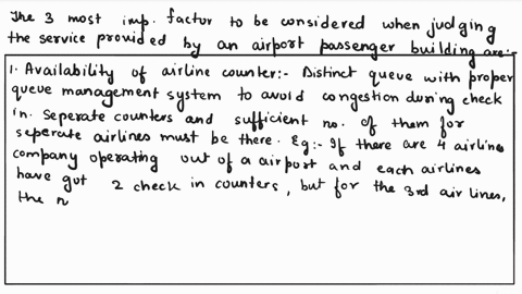 what-are-three-important-factors-to-consider-when-considering-the-level-of-service-provided-by-an-airport-passenger-building-provide-an-example-for-each-34042