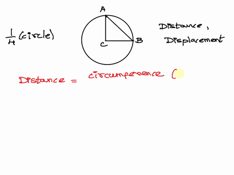A boy is moving along a circular path of radius r what is...