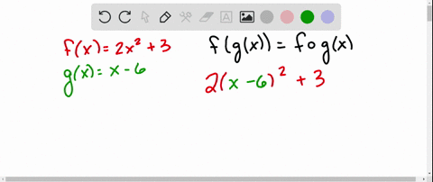 let-f-x-2x2-3-and-g-x-x-6-find-the-composite-function-f-og-x-and-simplify-find-f-o-g-1-47118