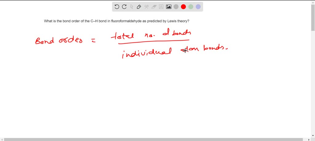 solved-what-is-the-bond-order-of-the-c-h-bond-in-fluoroformaldehyde-as