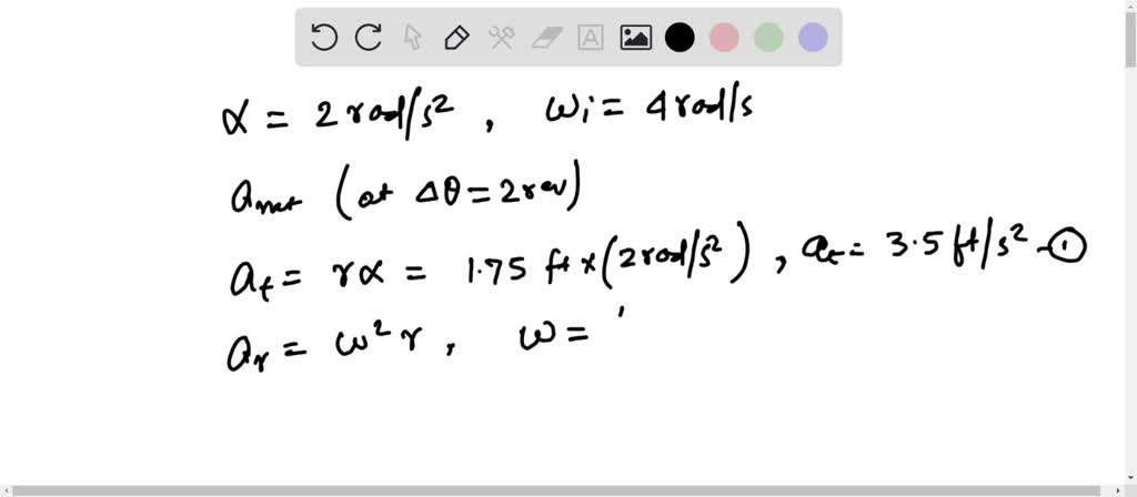 Solved: The Angular Acceleration Of 2 Rad SÂ². If The Fan Blades 