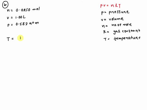 for-an-ideal-gas-calculate-the-following-quantitiesa-the-pressure-of-the-gas-if-0135-mol-occupies-207-ml-at-25c-atmb-the-temperature-in-kelvins-at-which-00250-mol-occupies-100-l-at-0583-atm-50706