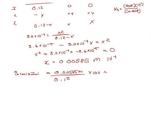 the-active-ingredient-of-aspirin-tablets-is-the-monoprotic-acetylsalicylic-acid-c9h8o4-a-calculate-the-ph-and-the-percent-ionization-of-a-012-m-solution-of-aspirin-b-the-ph-of-gastric-juice-51838