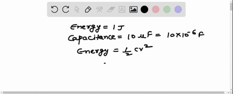 what-potential-difference-must-be-applied-across-a-10-f-capacitor-if-it-is-to-have-an-energy-content-of-1-j-22218