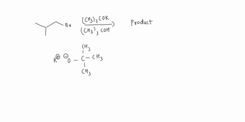 devise-detailed-mechanism-for-formation-of-the-major-product-of-the-elimination-reaction-below-ch33cok-ch3coh-br-draw-curved-arrows-to-show-clectron-reorganization-for-the-mechanism-step-bel-93698