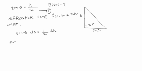 surveyor-standing-50-feet-from-the-base-of-large-tree-measures-the-angle-as-7648_-how-accurately-must-the-angle-be-measured-if-the-percent-error-in-estimating-the-height-of-the-tree-is-to-be-88036