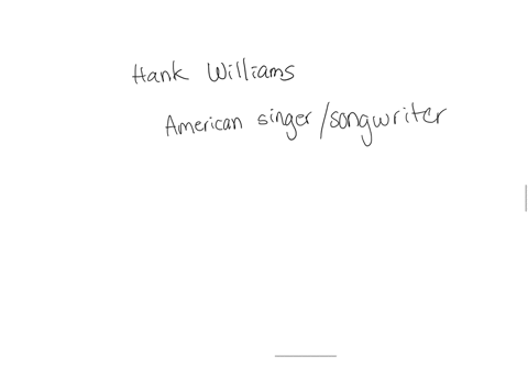 hank-williams-only-recorded-and-performed-songs-that-he-had-written-select-one-true-false