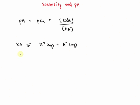 what-would-be-the-effect-of-ph-on-solubility-show-hendersonhasselbalch-equation-and-explain-the-effect-of-ph-on-solubility-hint-revisit-your-general-chemistry-book-for-answer-10-points-73116