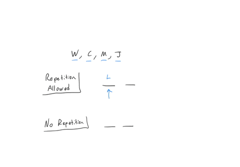 how-many-2-letter-code-words-can-be-formed-from-the-letters-w-c-m-j-if-letters-can-be-repoated-if-adjacent-letters-must-be-different-there-are-possible-jetter-code-words-letters-can-be-repea-06446