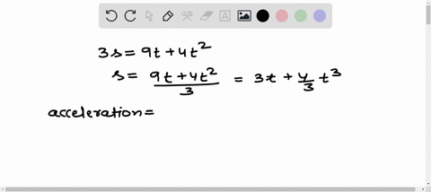 the-distance-travelled-by-the-body-in-t-seconds-is-given-by-3s-9t-4t2-then-the-uniform-acceleration-of-the-body-is-a-83-ms2-b-4ms2-c-43-ms2-d-34-ms2-94254