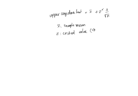 with-90-confidence-for-sample-mean-39050-sample-standard-deviation-1200-and-sample-size-35-what-is-the-upper-confidence-limit-with-2-decimal-places-88662