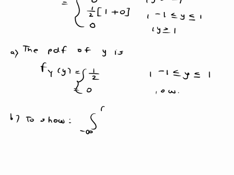 the-cumulative-distribution-function-cdf-of-random-variable-y-is-y-1-fyy-y-12-1y1-y-21-9-find-the-probability-density-function-fxy-of-random-verieble-y-6-pts-b-show-that-sc-fydy-1-6-pts-c-wh-88186