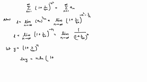 17-1-point-use-unc-root-test-determine-the-convergence-diver-gcnce-of-the-given-series-or-state-that-the-root-test-is-incon-clusive-24-l-lim-wla-enter-inf-for-57_4-convergent-b-divergent-c-t-39325