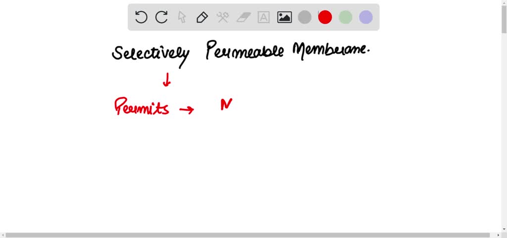 solved-a-membrane-that-is-permeable-to-water-as-well-as-to-some-solute