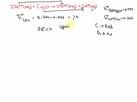 1-consider-the-following-reaction-at-298k-fe3-aq-cu-aq-fe2-aq-cu2-aq-which-of-the-following-statements-are-correct-choose-all-that-apply-k-1-n-6-mol-electrons-delta-go-0-the-reaction-is-reac-67758