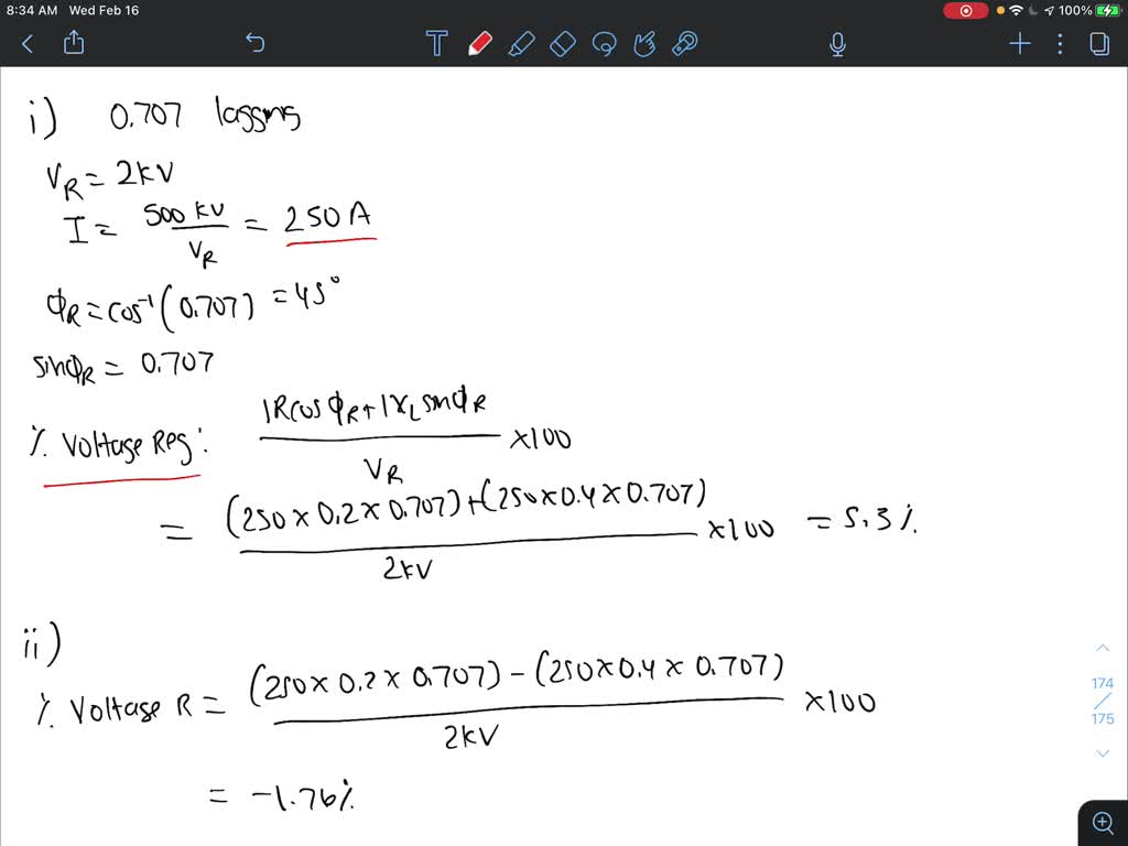 SOLVED q22/ A single phase, 50 Hz, overhead transmission line supplies