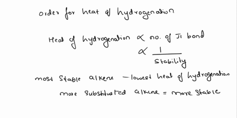 when-the-following-isomeric-alkenes-are-during-fully-the-hydrogenated-rank-the-amount-of-heat-released-hydrogenations-from-most-heat-produced-to-least-heat-prodoced-04h-points-not-including-52654
