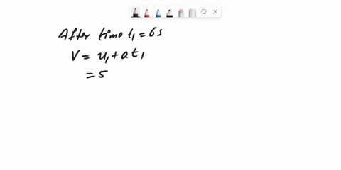 a-car-starting-from-rest-moves-with-constant-acceleration-of-50-ms2-for-6-s-then-travels-with-constant-speed-for-another-1-hour-and-then-finally-slows-to-a-stop-with-constant-acceleration-of-73204
