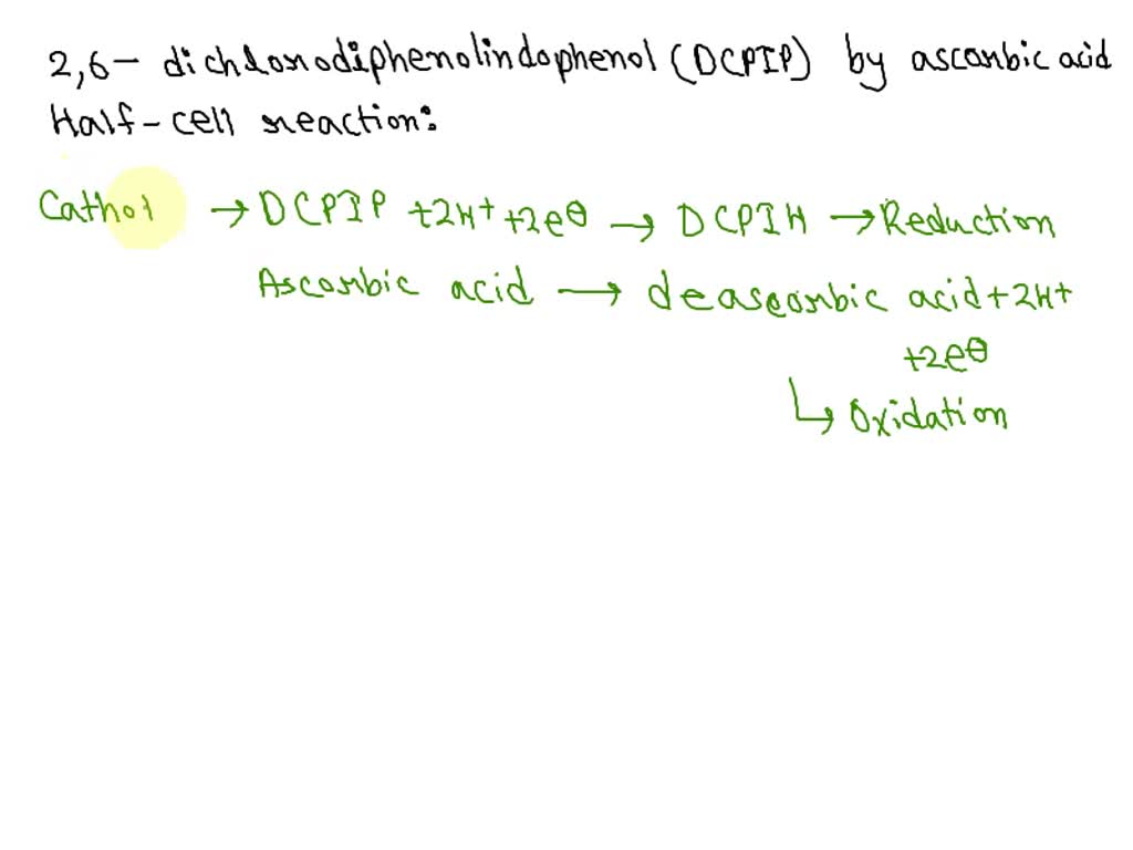 Answered: Determine The Concentration Of DCPIP To…, 49% OFF