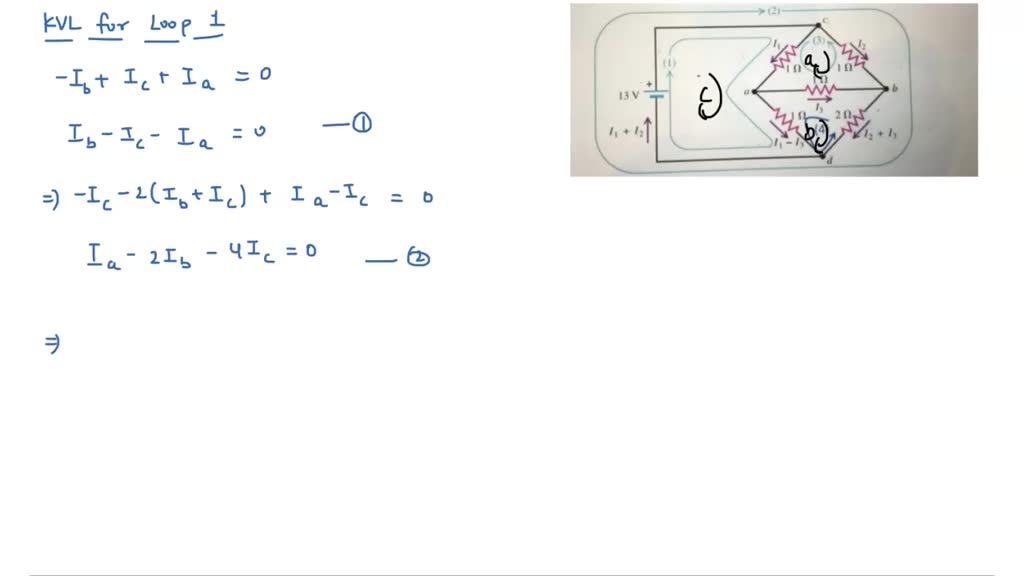 SOLVED 'Example 26.6 Figure 12 shows a "bridge" circuit Find the current in each resistor and