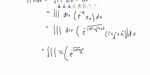 points-let-er-be-the-unit-radial-vector-and-r-vx-y2-22-calculate-the-integral-of-f-er-over-a-the-upper-hemisphere-of-x2-y2-22-64-outward-pointing-normal-b-the-octant-y-z-0-of-the-sphere-of-r-08734