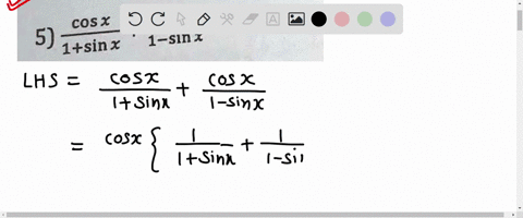 cosx-cosx-2-secx-5-1sinx-1-sinx-85464