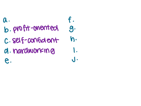 matching-type-column-a-1-hardworking-2-self-confident-3-profit-oriented-4-goal-orieted-5-persistent-6-responds-to-feedback-7-willing-to-listen-8-commited-9-reliable-and-has-integrity-10-risk-59362