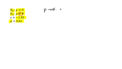consider-the-following-competing-hypotheses-ho-0-ha-0-the-value-of-the-test-statistic-is-z-140-if-we-choose-a-1-significance-level-what-is-the-correct-decision-and-conclusion-multiple-choice-49149