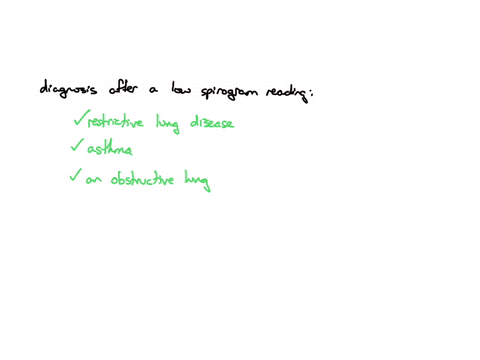 which-of-the-following-pulmonary-pathologies-might-subject-b-be-diagnosed-to-after-a-low-spirogram-reading-select-all-that-apply-group-of-answer-choices-a-resrictive-lung-disease-asthma-an-obstructive