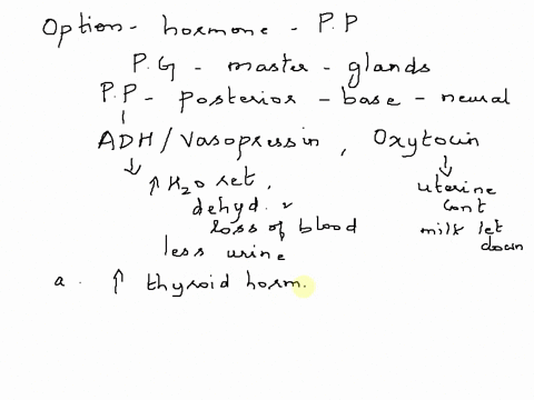 which-of-the-following-is-a-physiological-function-that-is-mediated-by-a-hormone-released-by-the-posterior-pituitary-increase-in-thyroid-hormone-level-water-retention-decrease-in-calcium-lev-84552