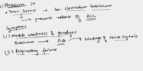 a-botulism-and-curare-are-poisons-that-inhibit-the-action-of-acetylcholine-what-symptoms-would-you-expect-to-find-from-someone-exposed-to-either-poison-provide-an-explanation-for-the-symptom-88613